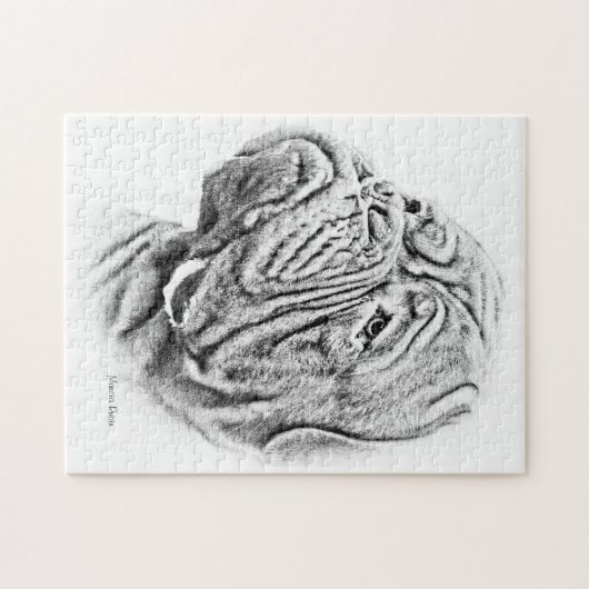 Dogue De Bordeaux - French Mastiff Legpuzzel (Horizontaal)