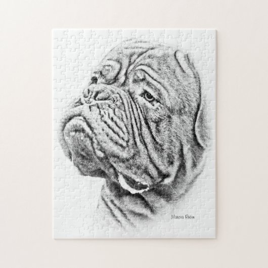 Dogue De Bordeaux - French Mastiff Legpuzzel (Verticaal)
