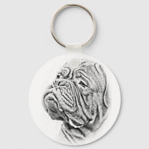 Dogue De Bordeaux - French Mastiff Sleutelhanger