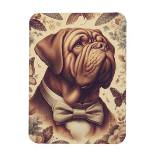 Dogue de Bordeaux Illustratie Magneet