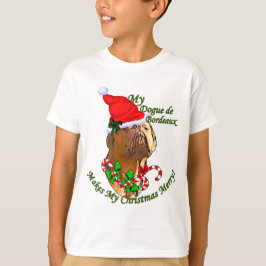 Dogue de Bordeaux kerstcadeaus T-shirt