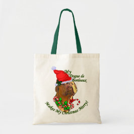 Dogue de Bordeaux kerstcadeaus Tote Bag