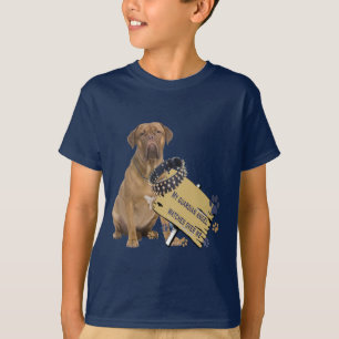 Dogue de Bordeaux kijkt over mij T-shirt
