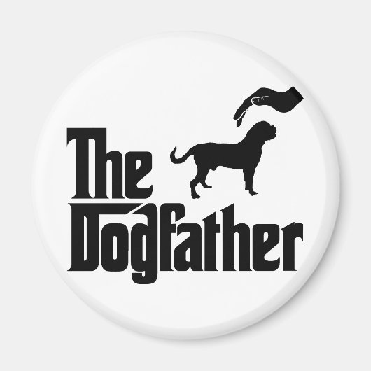 Dogue de Bordeaux Magneet (Voorkant)