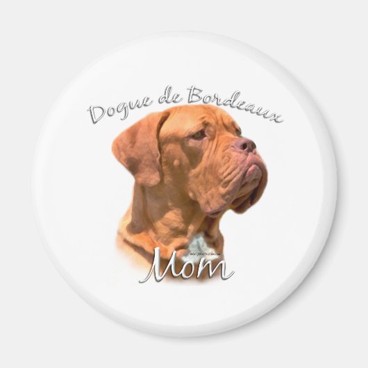 Dogue de Bordeaux mam 2 Magneet (Voorkant)