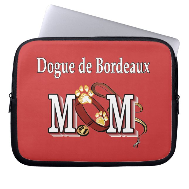Dogue de Bordeaux mam Gifts Laptop Sleeve (Voorkant)