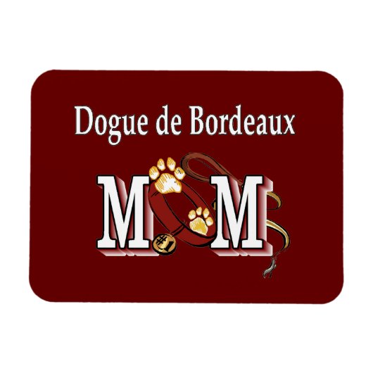 Dogue de Bordeaux mam Gifts Magneet (Horizontaal)