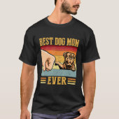 Dogue De Bordeaux mam T-shirt (Voorkant)