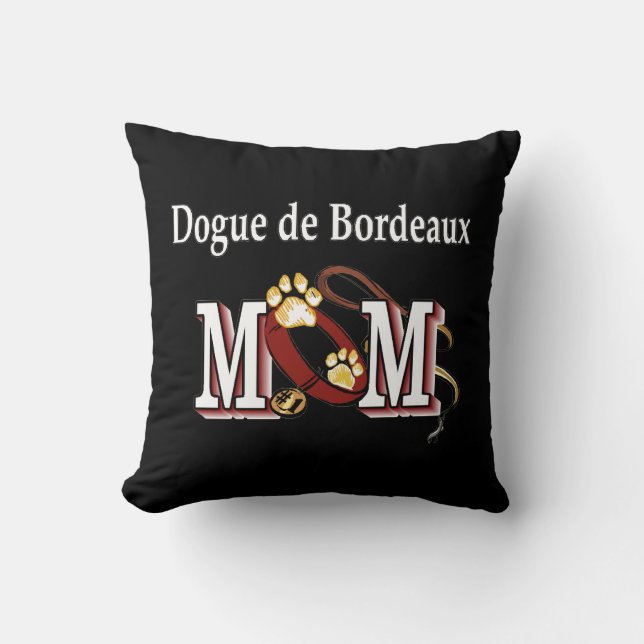 Dogue de Bordeaux Mama Kussen (Voorkant)