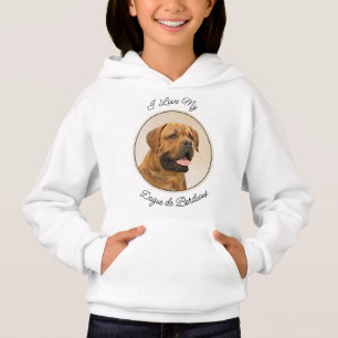 Dogue de Bordeaux Painting - Cute Original Dog Art