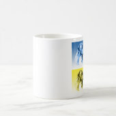 Dogue de Bordeaux Pop Kunst Koffiemok (Center)