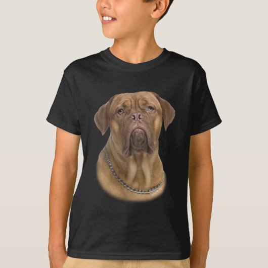 Dogue De Bordeaux Portrait T-shirt (Voorkant)