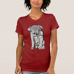 Dogue de Bordeaux puppy t-shirt