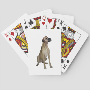 Dogue de Bordeaux - Reuzenmastiff - VaalZit - natu Pokerkaarten