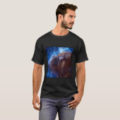 Dogue de Bordeaux Ruimte T-shirt (Voorkant volledig)