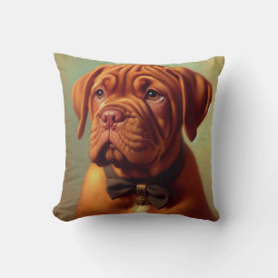 Dogue de Bordeaux Schilderij Kussen