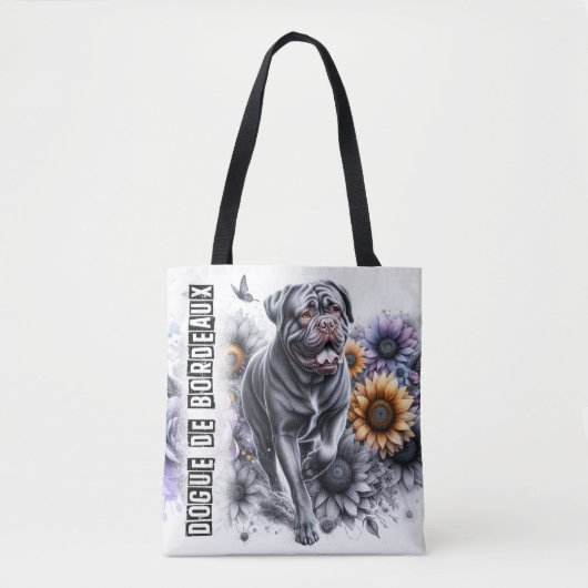 Dogue De Bordeaux Tote Bag (Voorkant)