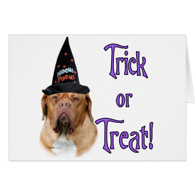 Dogue de Bordeaux Trick (Voorkant Horizontaal)