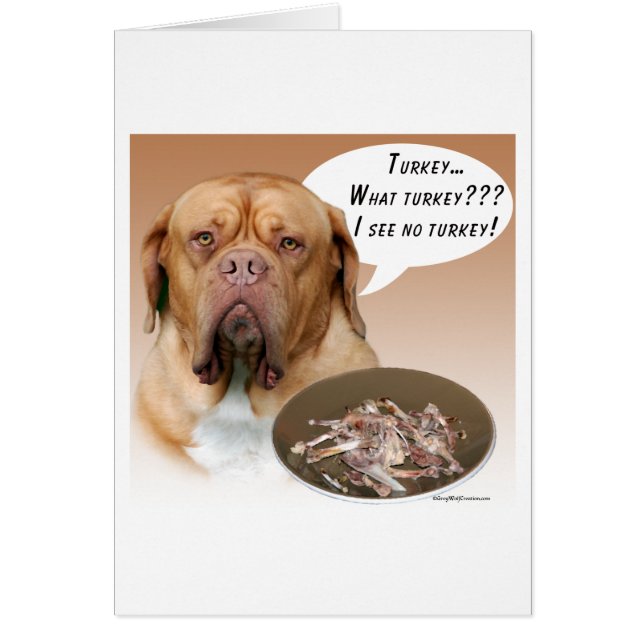Dogue de Bordeaux Turkije (Voorkant)