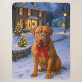 Dogue de Bordeaux Vakantie Sherpa Deken
