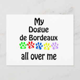 Dogue de Bordeaux wandelingen Briefkaart
