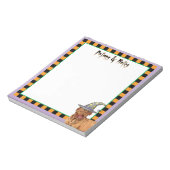 Dogue de Bordeaux Witch Notitieblok (Linkerzijde)