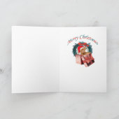 Dogue DE BordeauxChristmas Gift Kaarten (Binnen)