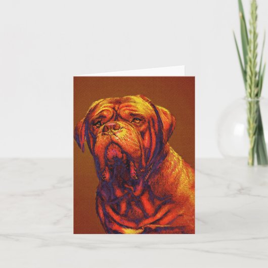 dogue DEBordeaux kaart (Voorkant)