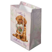Dogue Heart mama Medium Cadeauzakje (Voorkant Gekanteld)
