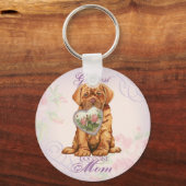 Dogue Heart mama Sleutelhanger (Voorkant)