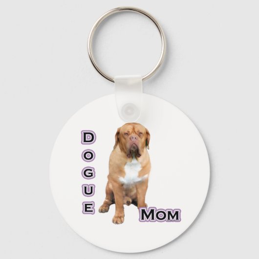 Dogue mama 4 - Sleutelhanger (Voorkant)