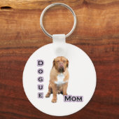Dogue mama 4 - Sleutelhanger (Voorkant)