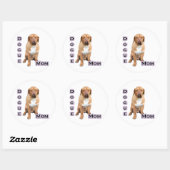 Dogue Moeder 4 - Sticker (Vel)