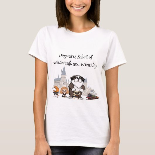 Dogwarts School voor Hekserij en Hocus-Pocus T-shirt (Voorkant)