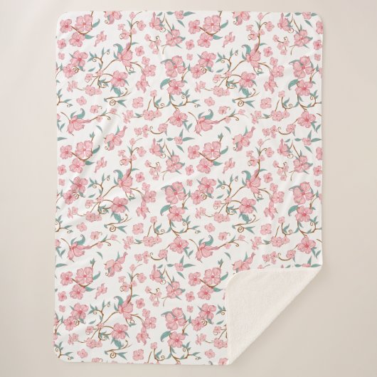 dogwood 10 sherpa deken (Voorkant)