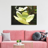 Dogwood and Redwood in Yosemite National Park Canvas Afdruk (Insitu (Woonkamer))