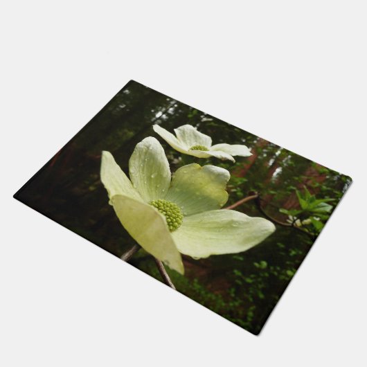 Dogwood and Redwood in Yosemite National Park Deurmat (Schuin)