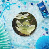 Dogwood and Redwood in Yosemite National Park Papieren Bordje (Feest)