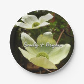 Dogwood and Redwood in Yosemite National Park Papieren Bordje (Voorkant)