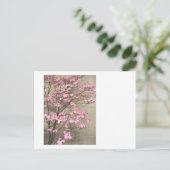 Dogwood bloem briefkaart (Staand voorkant)