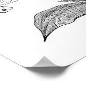 Dogwood bloem poster (Hoek)