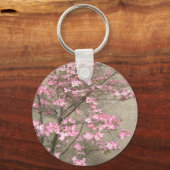 Dogwood bloem sleutelhanger (Voorkant)