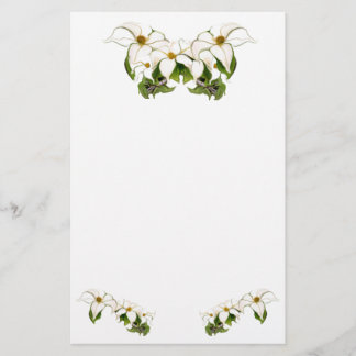 Dogwood Blooms Briefpapier