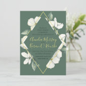 Dogwood Blooms, Weddenschap Kaart (Staand voorkant)