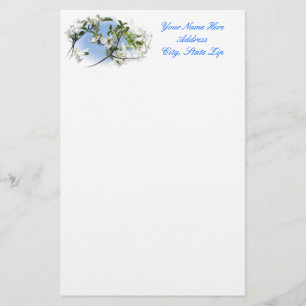 Dogwood Blossom Briefpapier