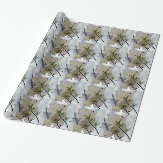 Dogwood Blossom Cadeaupapier (Uitgerold)