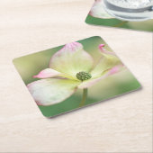 Dogwood Blossom | Cornus Kousa "Miss Satomi" Kartonnen Onderzetters (Schuin)