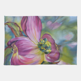Dogwood Blossom Dish Towel Theedoek