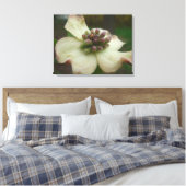 Dogwood Blossom Fotografie Canvas Afdruk (Insitu (Slaapkamer))