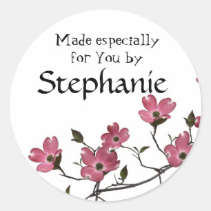 dogwood Blossom Ronde Sticker
